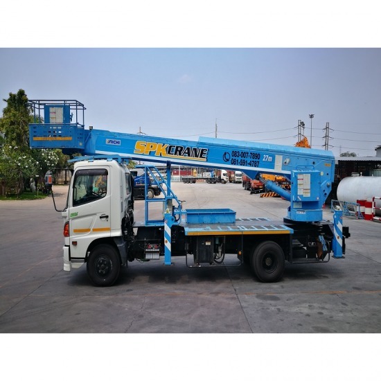 ให้เช่าบรรทุกติดกระเช้า 27 เมตร ให้เช่าบรรทุกติดกระเช้า 27 เมตร  รถกระเช้า skymaster 27 m  skymaster 27 m 