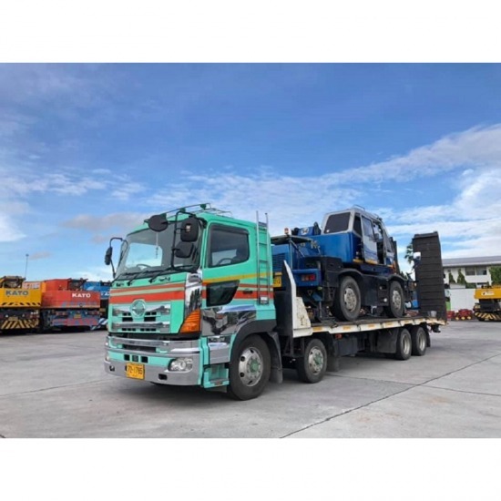 ให้เช่ารถเทรลเลอร์หางเรียบ รถหางปลา ให้เช่ารถเทรลเลอร์หางเรียบ Flat bed  ให้เช่ารถหางปลาชลบุรี 