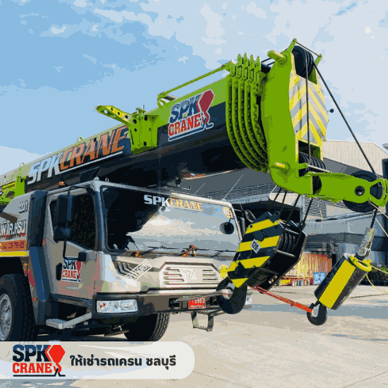 ให้เช่ารถเครนยักษ์ 18 ล้อ 500 ตัน 