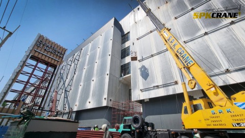 งานติดตั้งโครงเหล็ก